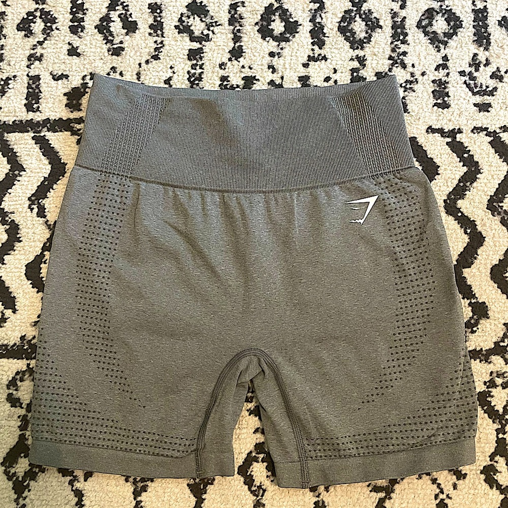 Gymshark Vital Seamless 2.0 Shorts - Smokey Grey Marl